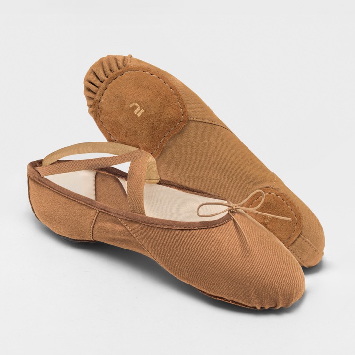 Produktbild Starever Ballettschuhe Leinen - hellbraun (35)