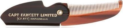 Actual product image Captain Fawcett Folding Pocket Moustache Comb