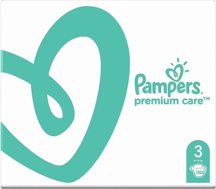 Produktbild Pampers Premium Care (Gr. 3, Monatsbox, 200 Stk.)