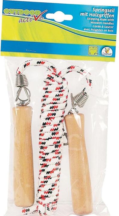 Outdoor Active Skipping rope with wooden handles (280 cm)
