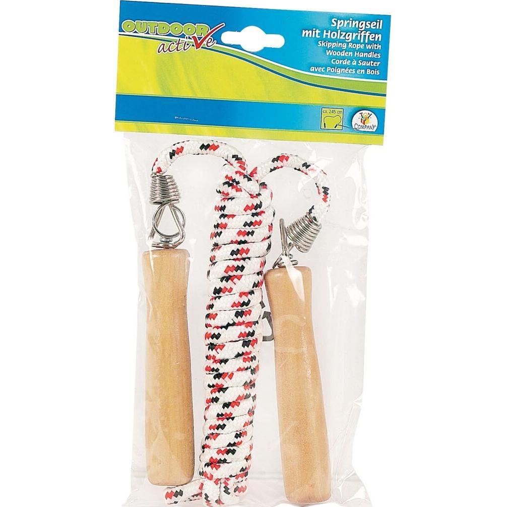 Outdoor Active Springseil mit Holzgriffen (280 cm) (0072203551)
