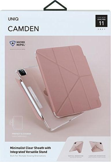 Produktbild Uniq Unique Camden iPad Pro 11 case (2021) pink
