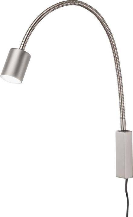 Actual product image Fischer & Honsel Honsel Justi LED bed light Flex GU10 warm white switchable nickel 30499 (GU10)