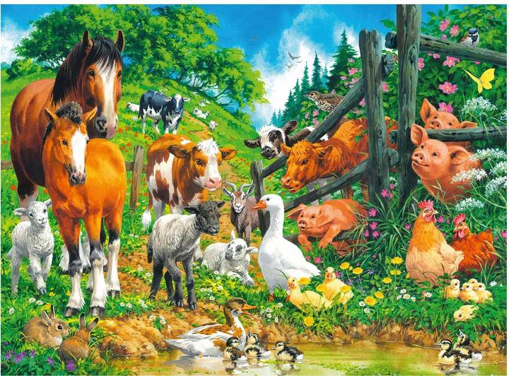 Produktbild Ravensburger Versammlung der Tiere (100 Teile)