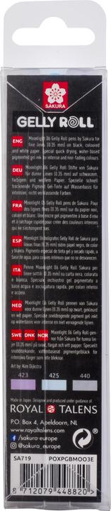 Actual product image Sakura Gel-Tintenroller Gelly Roll Moonlight 06 "Calm" (3x)
