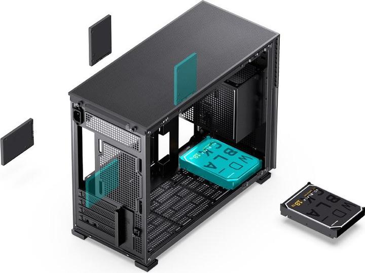 Actual product image Jonsbo D31 Mesh Screen (DTX, Mini-ITX, mATX)