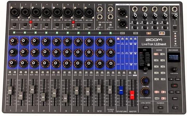 Actual product image Zoom LiveTrak L12next (EU)