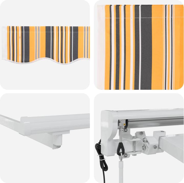 Produktbild vidaXL Elektrische ausziehbare Markise (2.50 m)