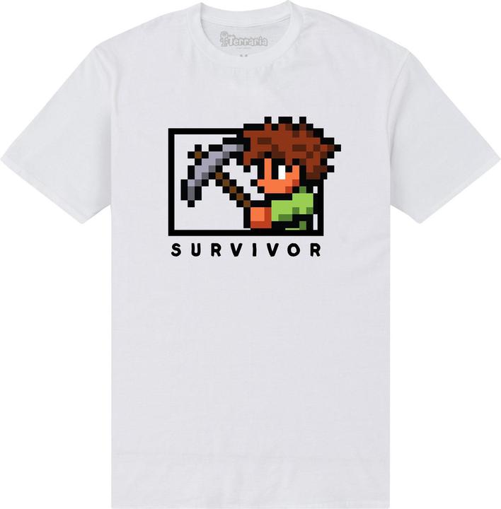 Image du produit Terraria - T-shirt SURVIVOR - Adulte (L)