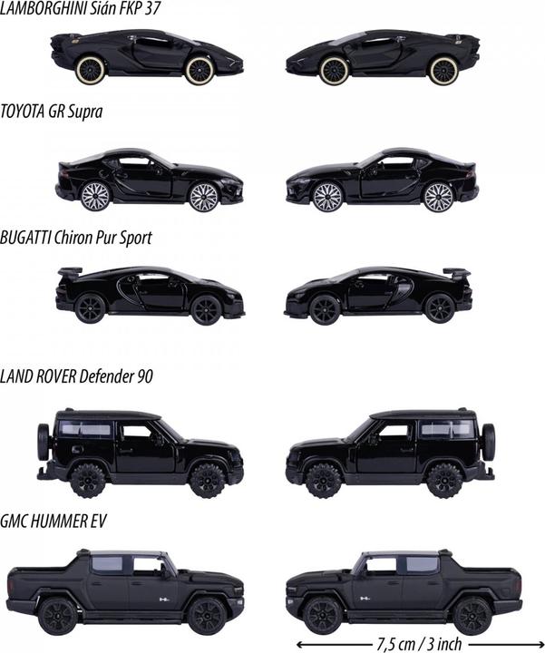 Produktbild Majorette Black Edition Next Gen Giftpack