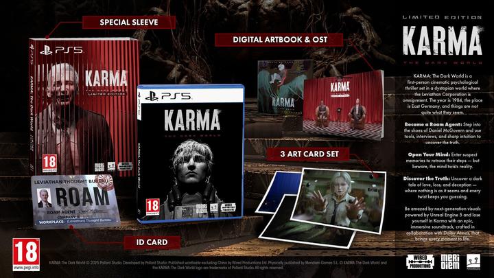 Produktbild Wired Productions KARMA: The Dark World PS-5 UK (PS5, EN, ES, FR, IT)