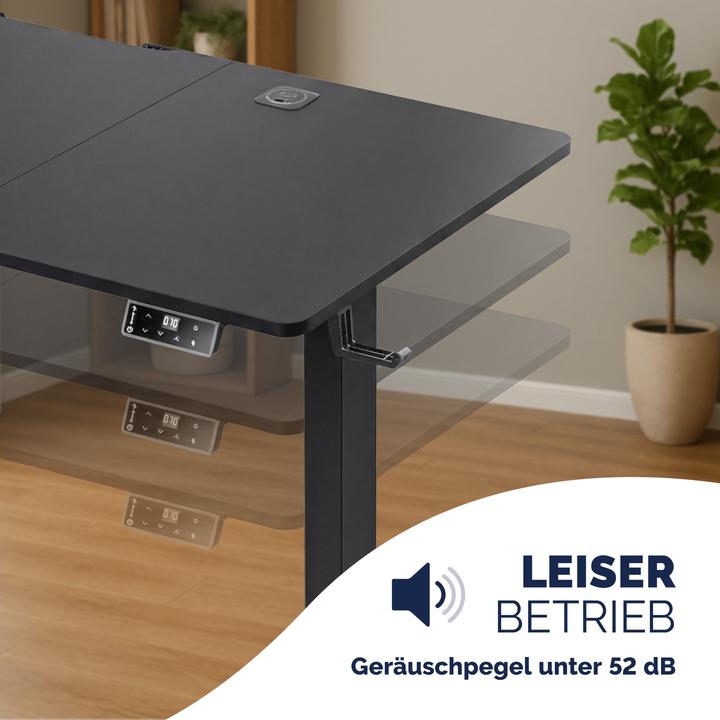Actual product image Casaria Height adjustable desk (160 x 75 cm)