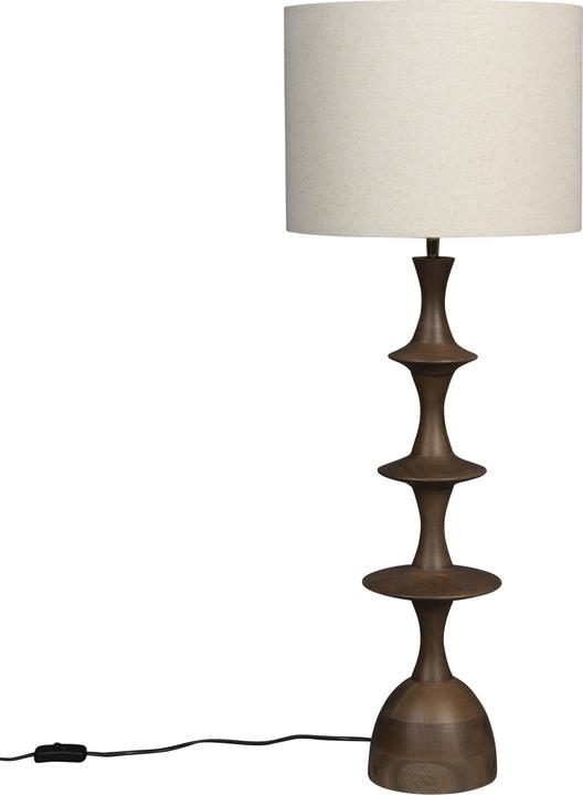 Dutchbone Cath Table Lamp Walnut (E27)