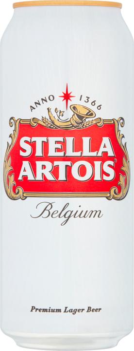 Actual product image Stella Artois Lager beer (6 x 50 cl)