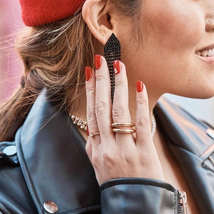 Immagine prodotto KISS Chiodi autoadesivi imPRESS Kill Heels 30 pezzi (L) (Unghie artificiali, Uccidi i tacchi)