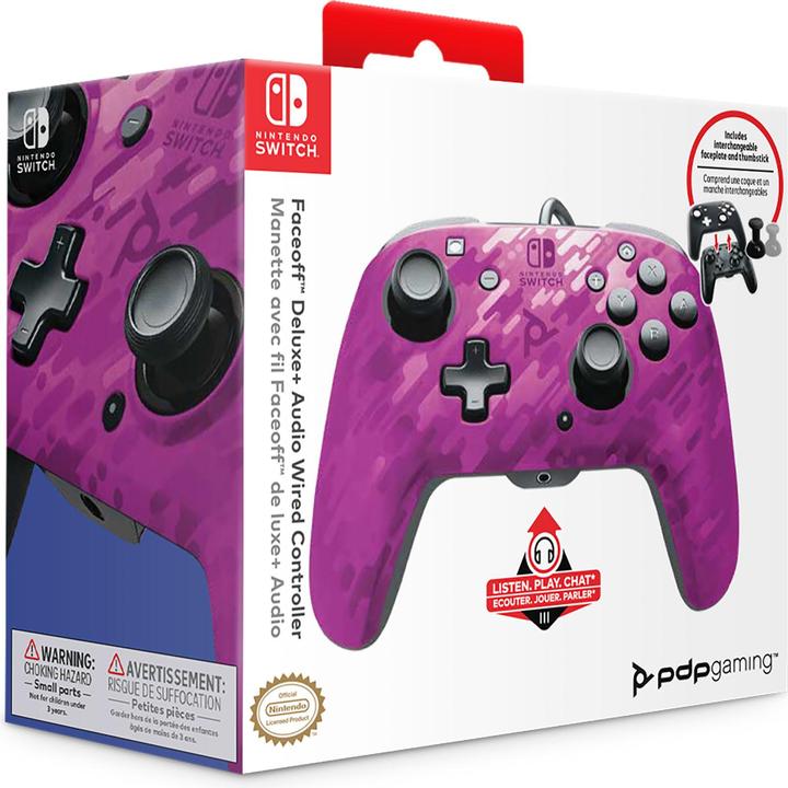 Actual product image PDP FaceOff Deluxe + Audio (Switch)
