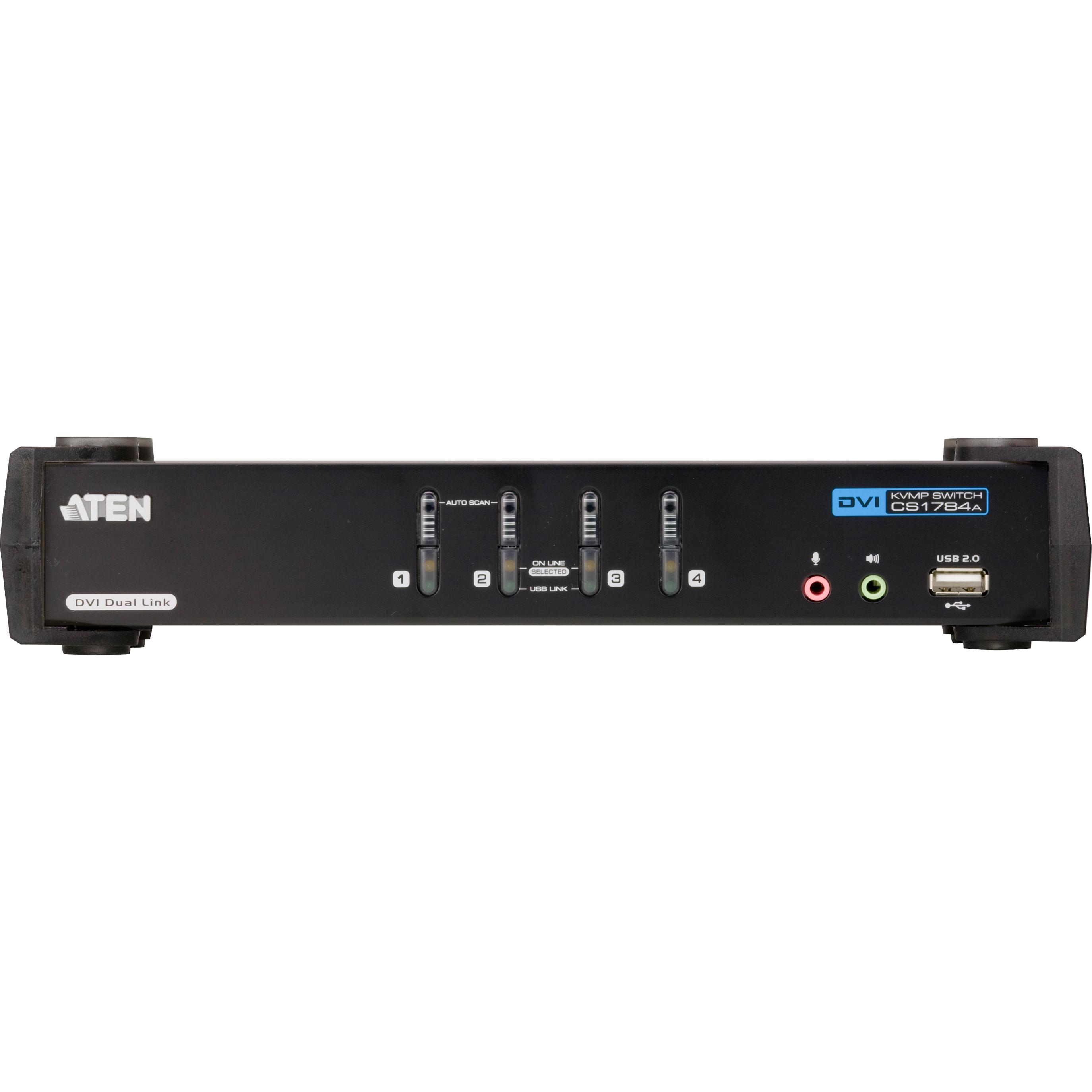 Thumbnail - Aten Cs1784a, KVM Switch, Schwarz
