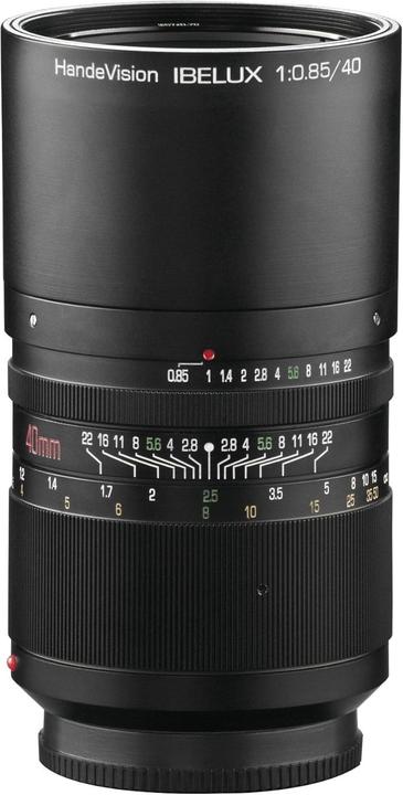 Immagine prodotto Handevision Ibelux 40mm F0.85 APS-C MFT nero (Micro Four Thirds, APS-C / DX, Micro Four Thirds)