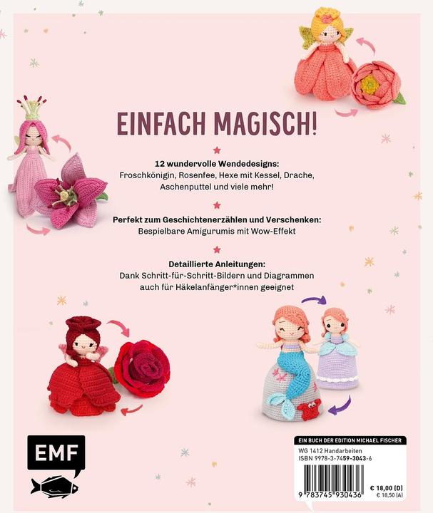 Immagine prodotto Zauberhafte Wende-Amigurumis häkeln mit @chibiscraft