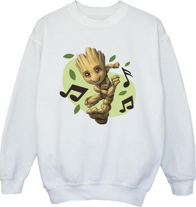 Image du produit - Sweat GUARDIANS OF THE GALAXY GROOT MUSICAL NOTES - Garçon (128)