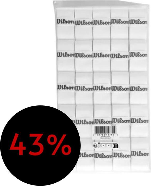 Immagine prodotto Wilson Pro Overgrip Player 50pz Wh