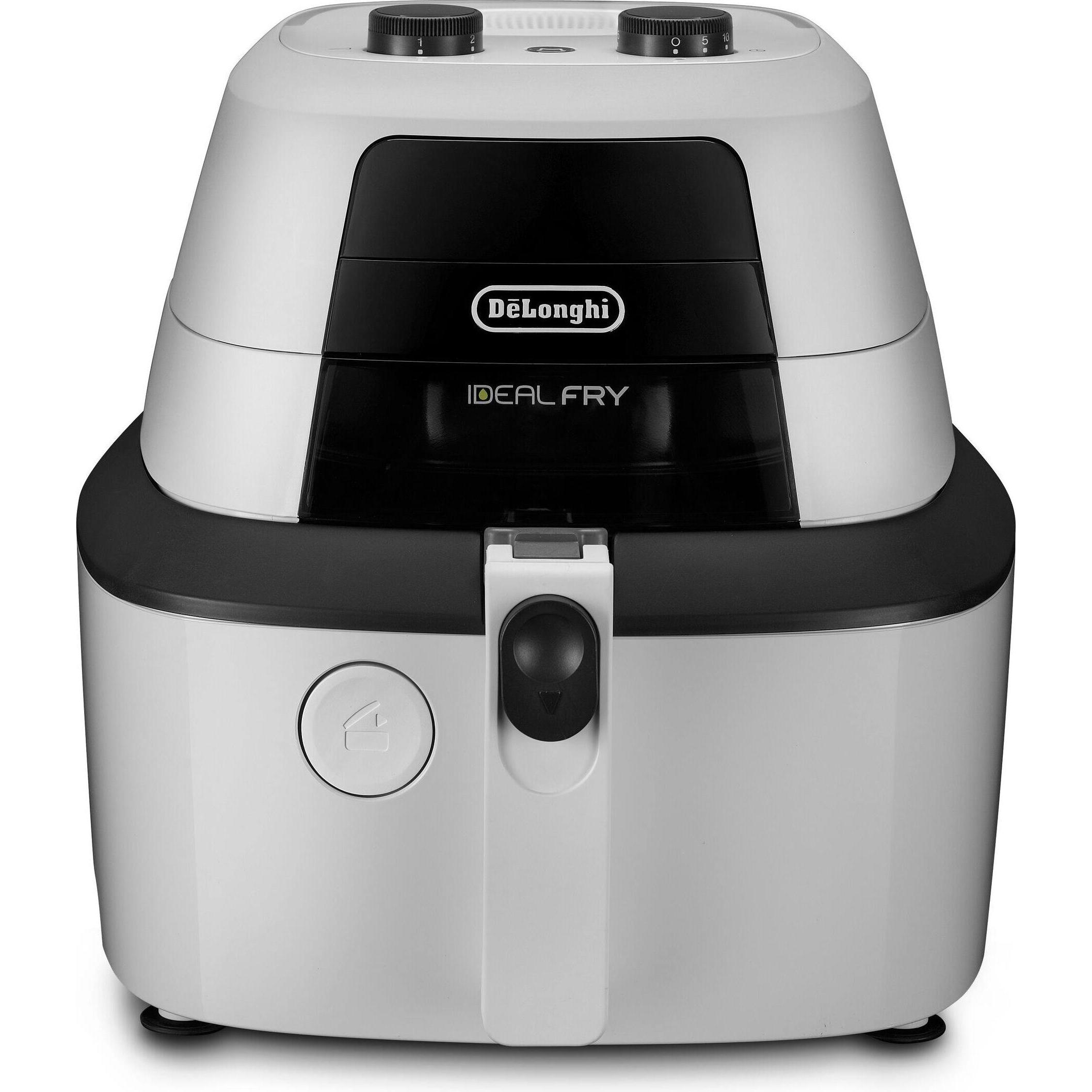 De'Longhi FH 2133 Ideal Fry, Fritteuse, Schwarz, Weiss