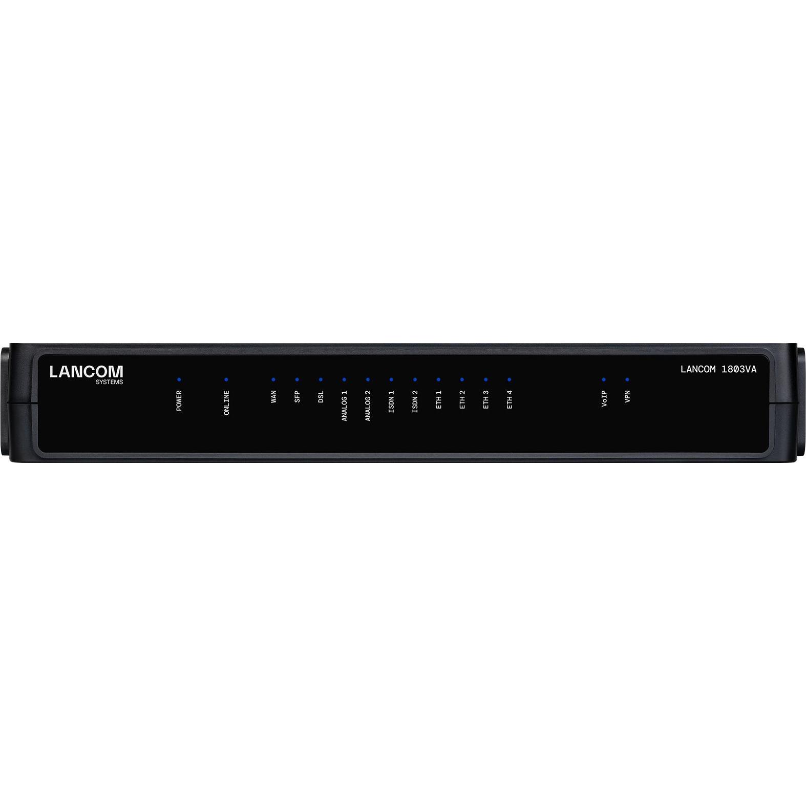 Lancom Systems LANCOM 1803VA (EU), Router, Schwarz