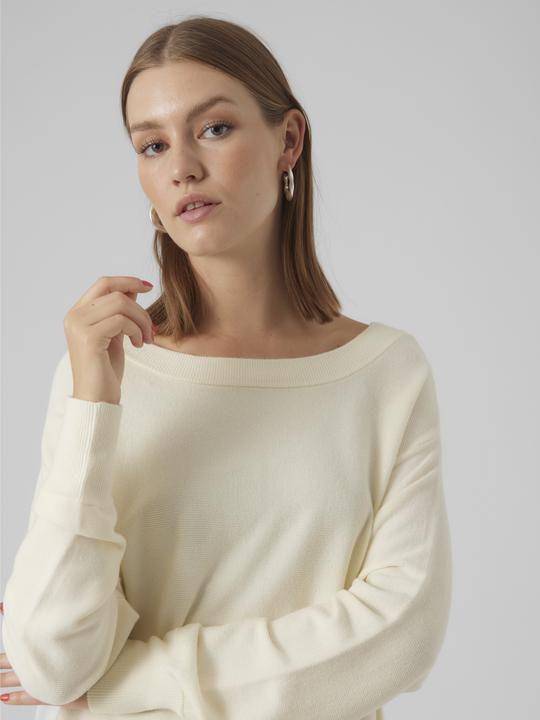 Produktbild Vero Moda VMNANCY LS BOATNECK PULLOVER GA EXC Strickpullover (S)