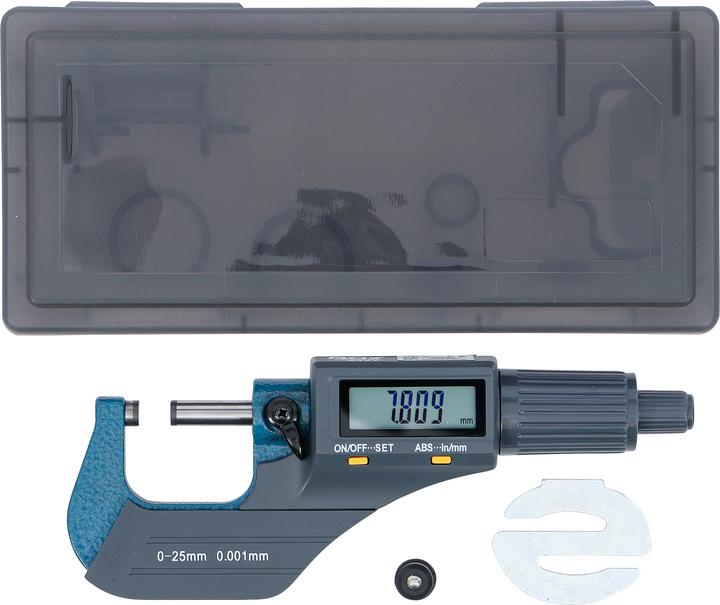 Actual product image BGS Digital Micrometer 0 - 25 mm
