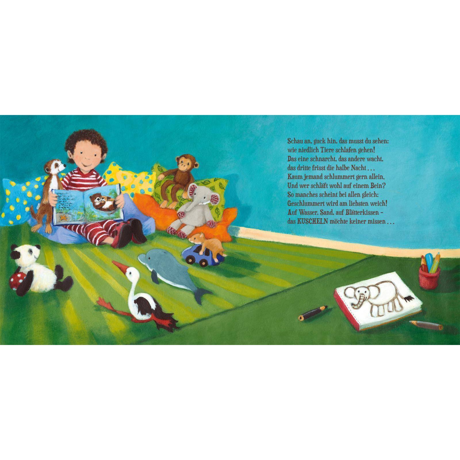 Thumbnail - Schau, wie niedlich Tiere schlafen gehen, Kinderbücher von Katja Reider