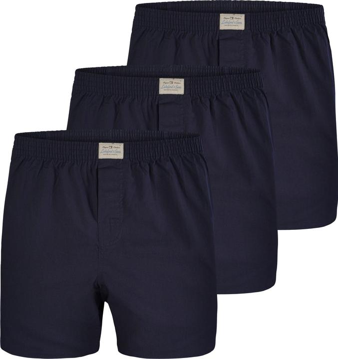 Actual product image Lakeford & Sons Web boxer shorts 3-pack 'Uni Dyed' (XL, pack of 3)