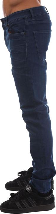 Actual product image BOSS Mens Keith-1 Leather Patch Jeans (34)
