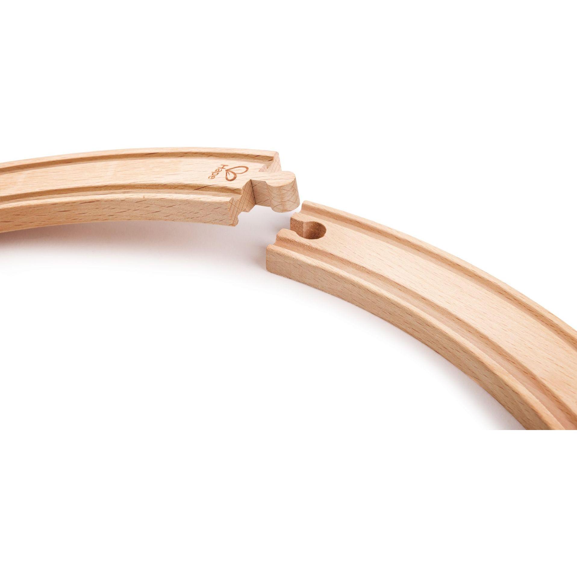 Thumbnail - Hape Lange Kurvenschienen (4 Stk.)