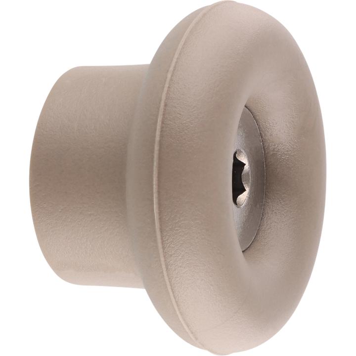 Actual product image Wagner System design yourself coat hook DOT GH 0221 with 1 hook taupe, 1 pc.