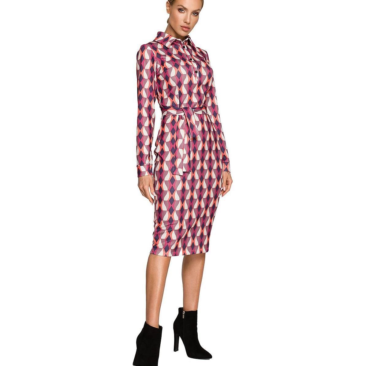 Made of Emotion, Damen, Kleider, Alltagskleid Moe, Mehrfarbig, (M)