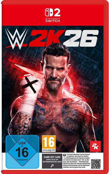 Actual product image Take2 Design WWE 2K26 NSW2 (Switch 2)