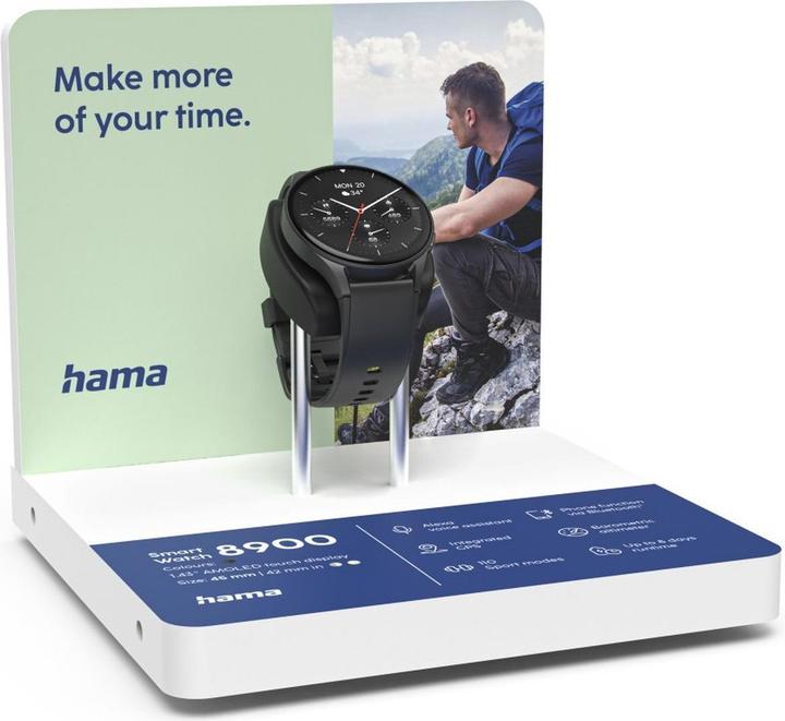 Produktbild Hama Smart Watch 8900 Test Module Black 18x18 cm Engels (73297956)