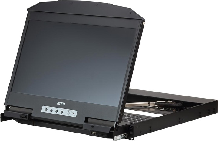 Actual product image Aten 18.5" Dual Rail USB HDMI-DVI