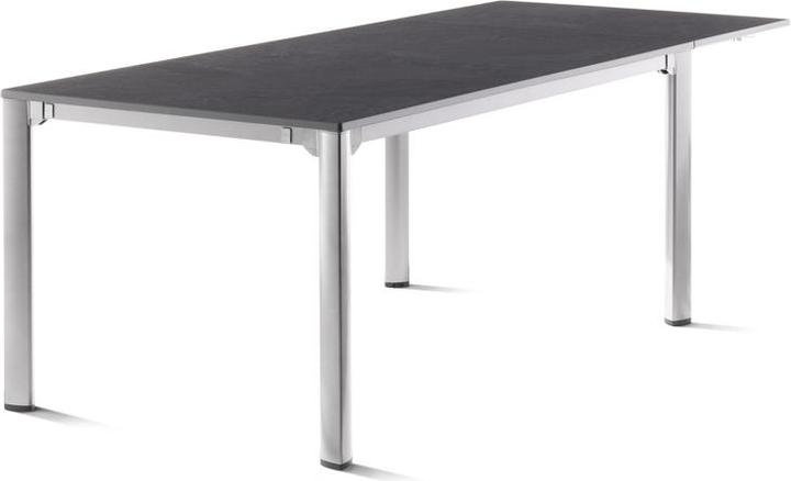 Produktbild Sieger Verlängerungstisch Aluminium/Vivodur 120x80 - 285x95 cm (80 cm)