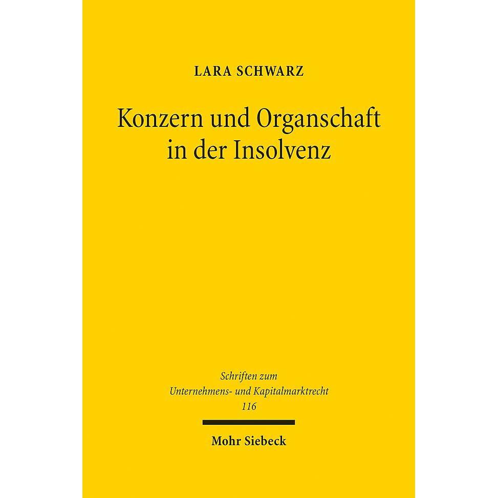 Schwarz:Konzern und Organschaft in der, Sachbücher von Lara Schwarz
