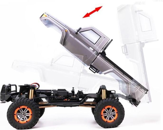 Produktbild Amewi AMXRock RCX10P Crawler Pick Up (ARR Almost-Ready-to-Race)