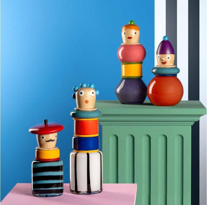 Image du produit Leonardo Vase Buoni Amici Pino 24 cm, Multicolore (1 x, 24 x 13 cm)