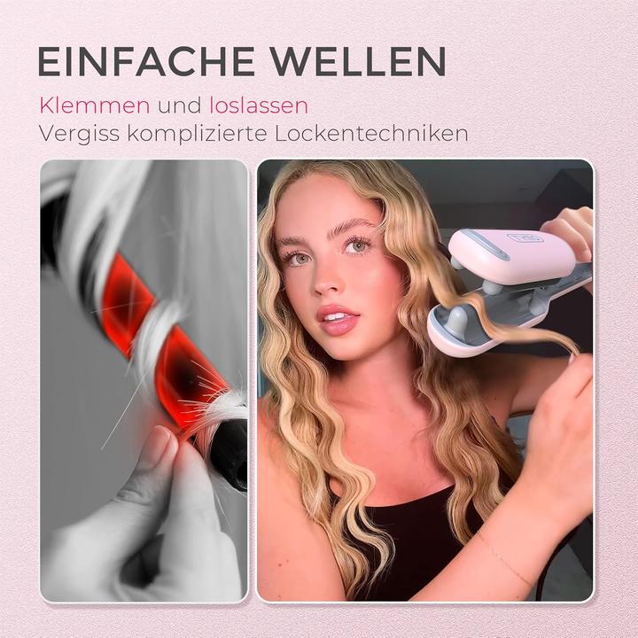 Produktbild Tymo Welleneisen Rovy für Grosse Locken (25mm, 4 Temperaturen) (25 mm)