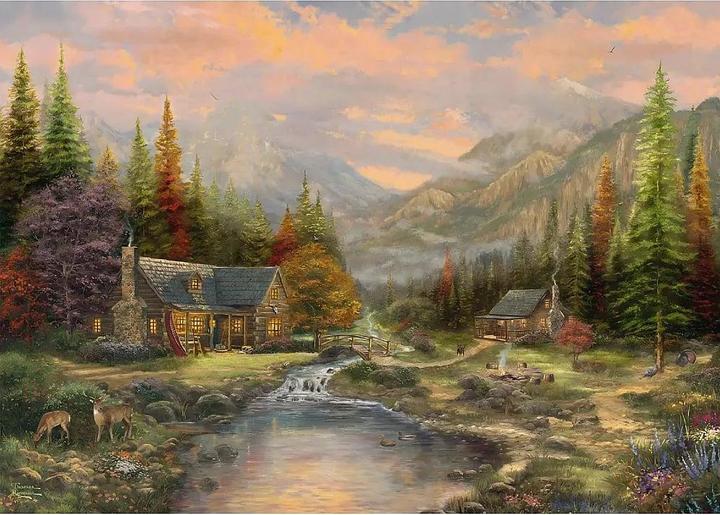 Produktbild Schmidt Spiele Holzpuzzle, Sierra Paradise 1000 Teile (1000 Teile)