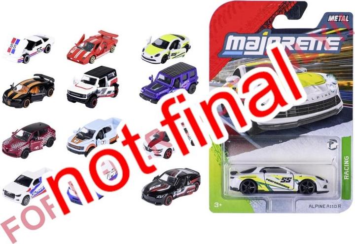Immagine prodotto Majorette Auto da corsa Premium, 12 serie.
