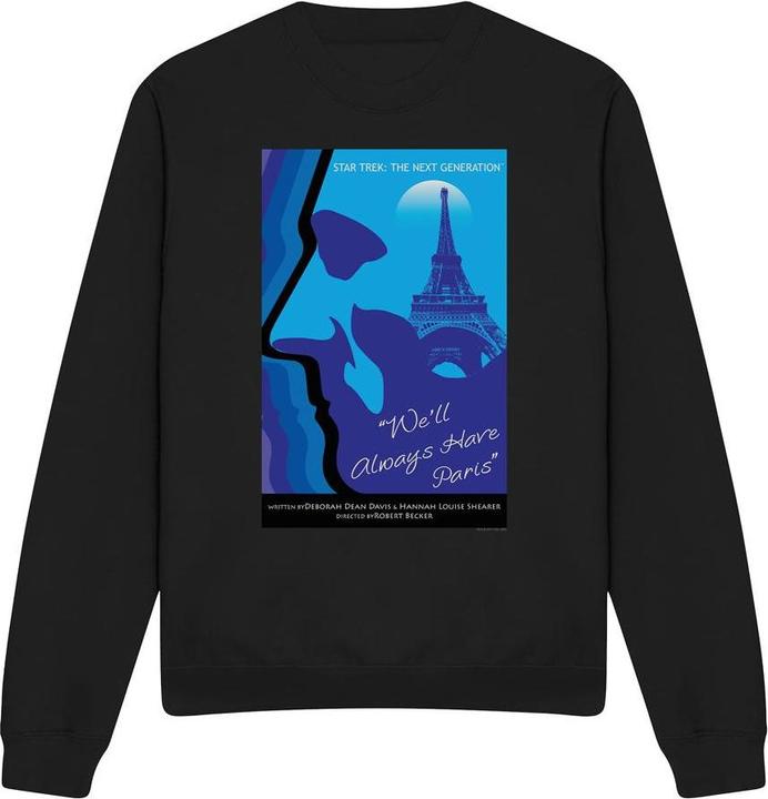 Actual product image Unisex Adult The Next Generation Season 1 Episode 24 Sweatshirt (S)