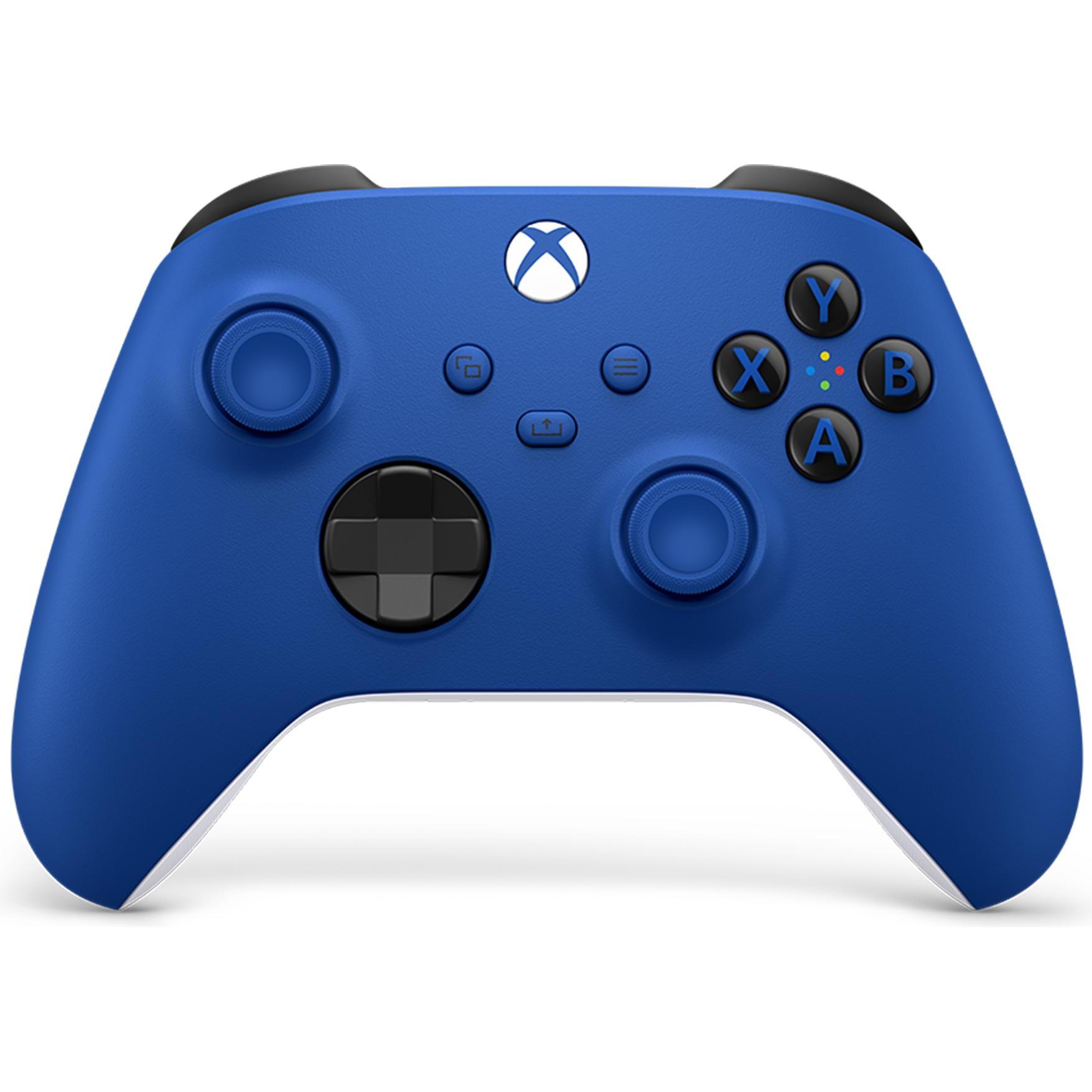 Microsoft Xbox Wireless Controller - Shock Blue (PC, Xbox One X, Xbox Series X, Xbox One S, Xbox Serie S), Controller gaming, Blu