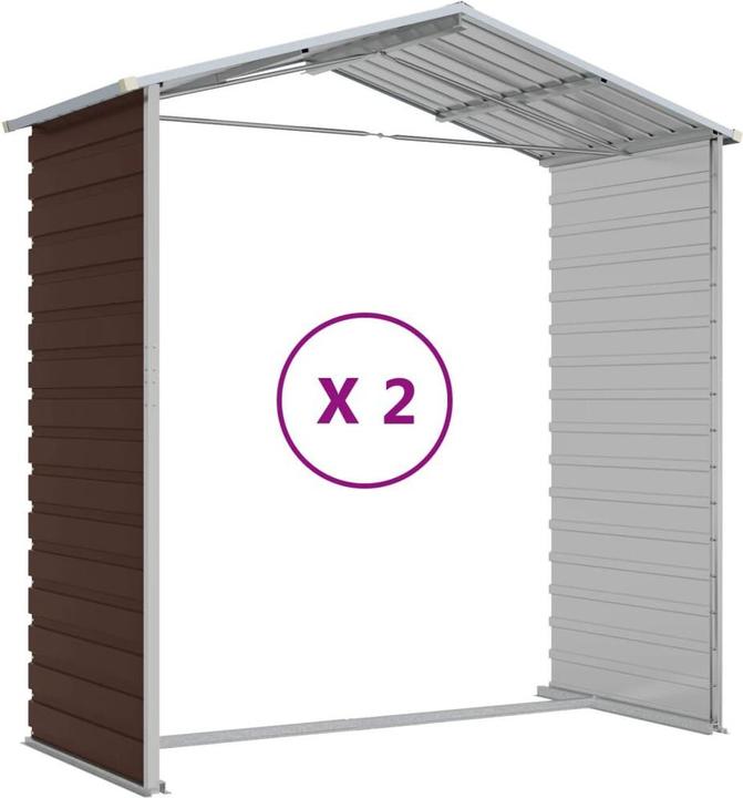 Produktbild vidaXL Gartenschuppen