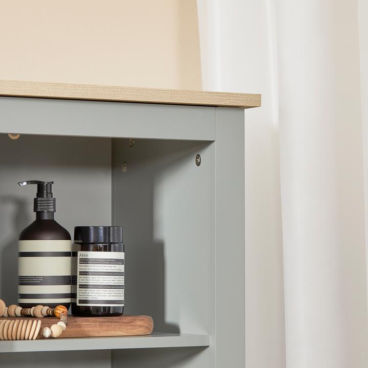 Actual product image SoBuy Bad Hochschrank (39 x 30 x 169 cm)