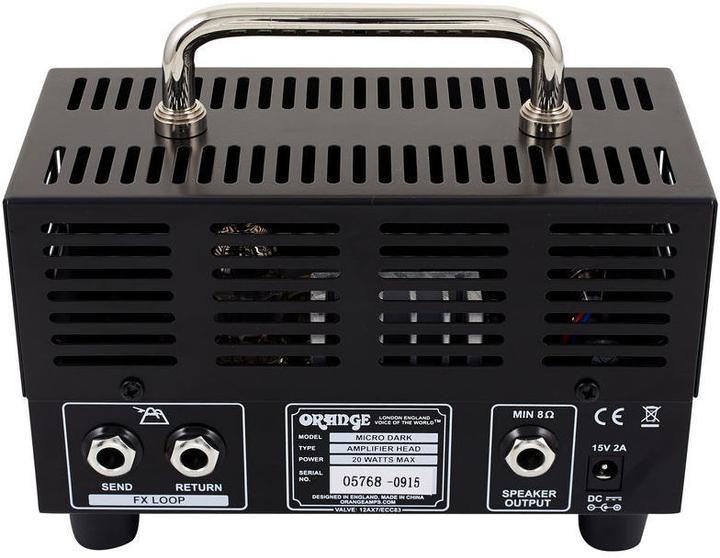 Image du produit Orange Top Micro Dark Ora-MD Zwart (Guitare, 20 W)